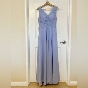 Azazie Flora Bridesmaid Dress in Lavender Size A8 NWT